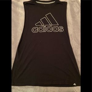 Adidas Small Petite Ultimate 2.0 Black Tank